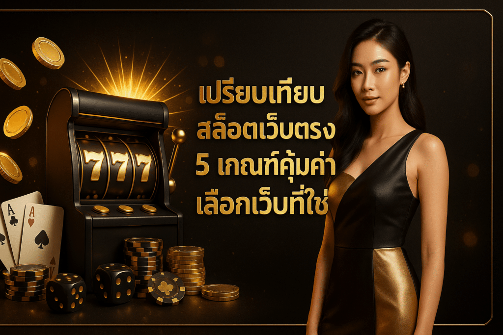 เปรียบเทียบ สล็อตเว็บตรง