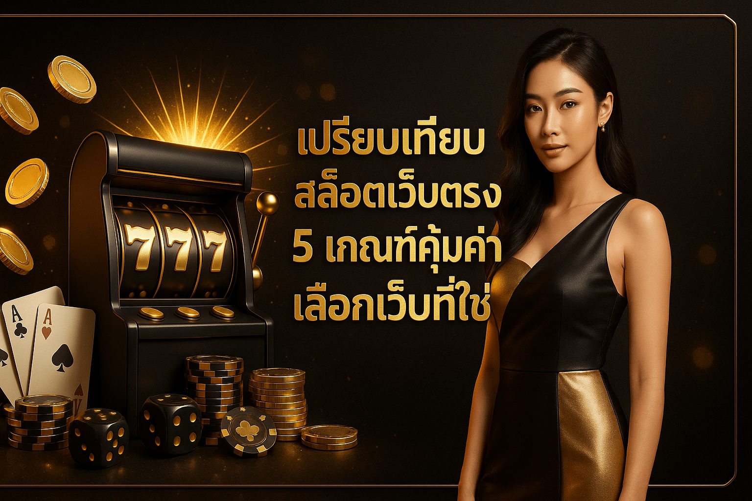 เปรียบเทียบ สล็อตเว็บตรง