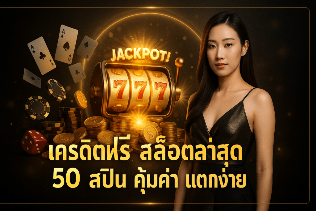 เครดิตฟรี สล็อตล่าสุด
