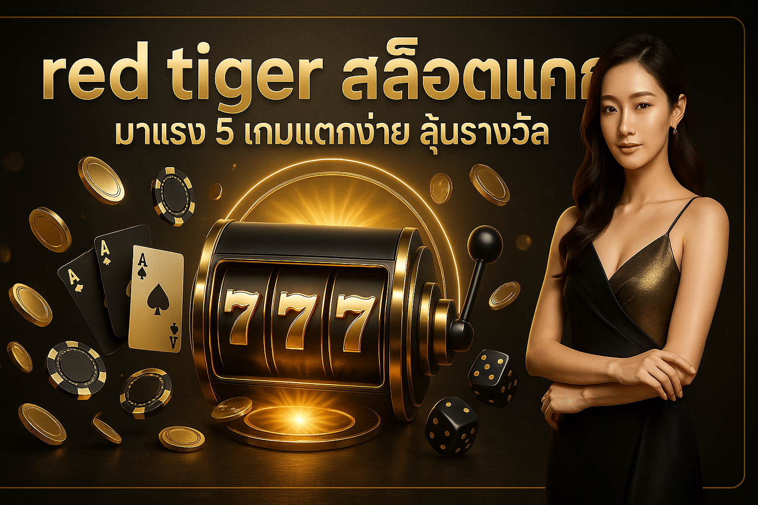 red tiger สล็อตแตก